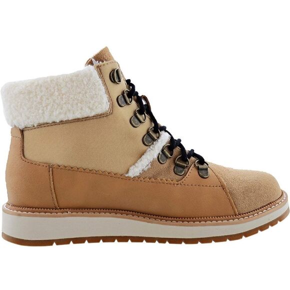 NEW Women's TOMS Mesa Ankle Bootie Desert Tan Suede/Leather 10 - Picture 2 of 7